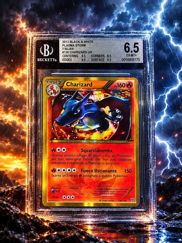 Beckett bgs charizard - beckett, 6.5