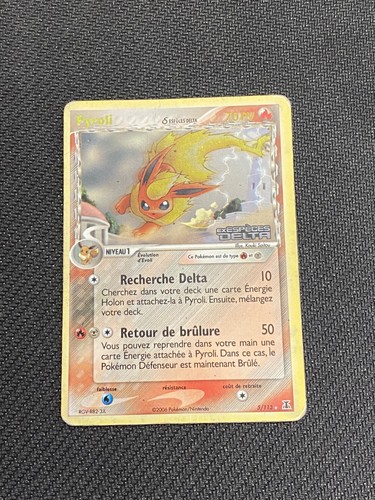 Carta pokémon pyroli - carta,