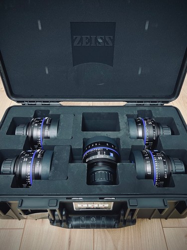 Zeiss set 5 obiettivi - zeiss, di