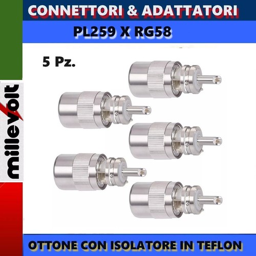 Connettori pl259 - 5×,