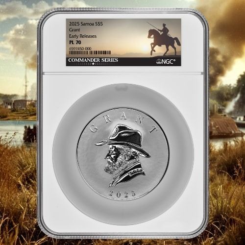 Moneta argento 2025 ngc - argento, pl-70