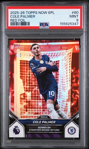 Topps now cole - topps, palmer