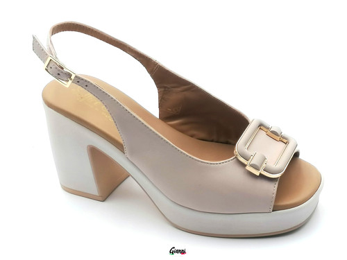 Sandali donna taco - , plateau